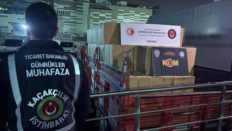 Gümrüklerde 74,8 milyar liralık kaçak eşya yakalandı