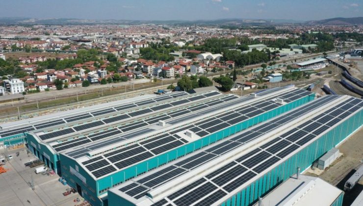 Milli Hızlı Tren Güneş Enerjisi İle Üretiliyor