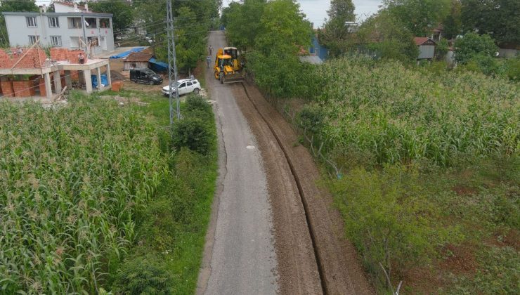 Ordu Büyükşehir, Ünye’nin 4 mahallesinin içme suyu sorunu çözüme kavuşturuyor
