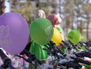 İHH’dan Deprem Bölgelerinde 1000 Çocuğa Bisiklet