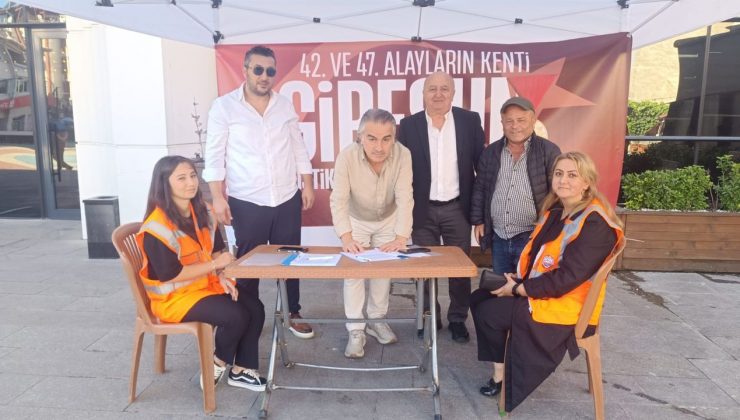 Bulancak Belediyesi, İstiklal Madalyası imza kampanyasına destek istiyor