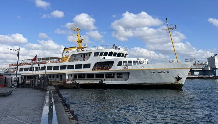 İstanbul’da bazı vapur seferleri geçici olarak durduruldu