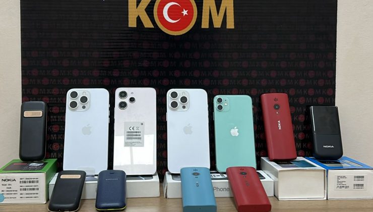 400 bin lira değerinde cihaz ele geçirildi