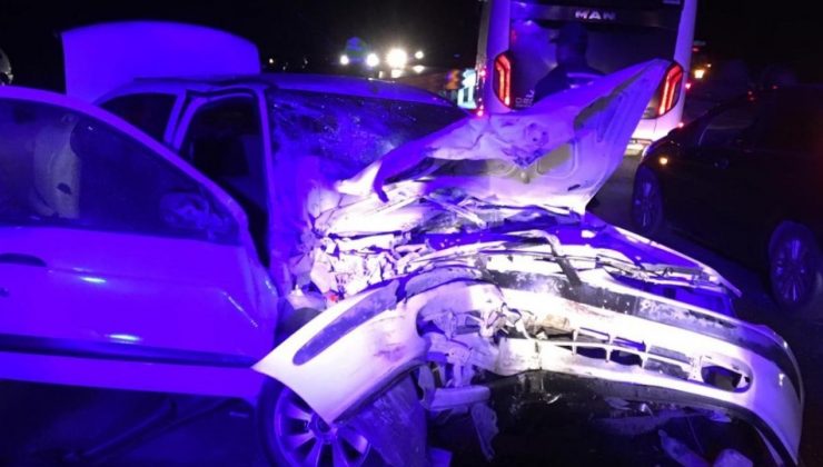 Kastamonu’da otomobil ile traktör çarpıştı: 1 ölü, 5 yaralı