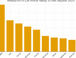 Malatya’nın en çok ihracat yaptığı 10 ülke açıklandı