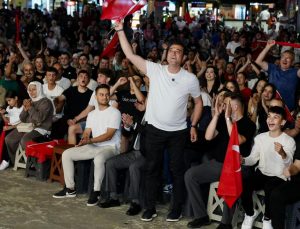 Giresun'da Alperen Şengün'lü milli takım coşkusu