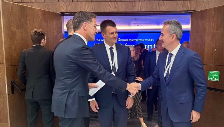 Savunma Sanayii Başkanı Görgün, NATO Genel Sekreteri Rutte ile Prag’da görüştü