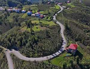 Ordu Gürgentepe’de 13 kilometrelik asfalt çalışması