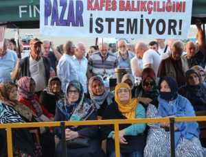 Pazar’da balıkçı köyü halkı kafes balıkçılığına karşı hukuki süreç başlattı