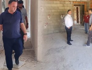 Sütçüler’de KYK yurdu inşaatında sona yaklaşıldı