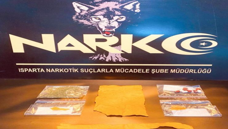 Isparta’da uyuşturucu operasyonu: 1 şüpheli gözaltında