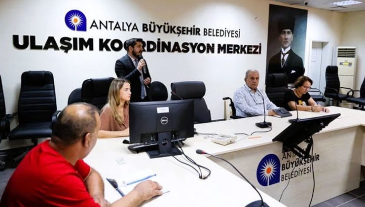 Antalya’da toplu ulaşım şoförlerine engelli ve otizm farkındalık eğitimi