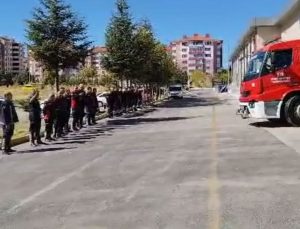 Isparta itfaiyesi’nden, Alanya'daki yangına destek