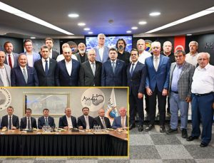 Adalet Bakanı Yılmaz Tunç’tan Antalya ticaret borsası’na ziyaret