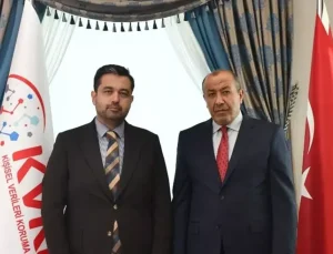 KVKK Başkanı Faruk Bilir TİMBİR Başkan Vekili Cüneyd Altıparmak’a konuştu