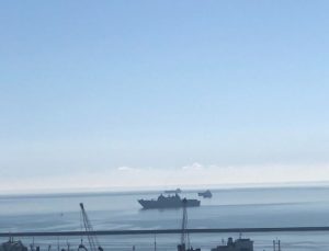 Kocaeli Kandıra’da kargo gemisi karaya oturdu