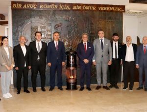 Zafer Partisi'nden Maden İşçileri Sendikasını ziyaret