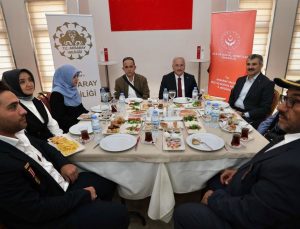 Aksaray Valisi Mehmet Ali Kumbuzoğlu Gaziler ve Aileleri ile buluştu