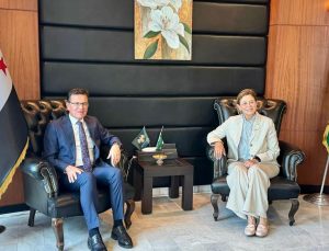 Atay Uslu'dan Şam'da yoğun diplomasi trafiği