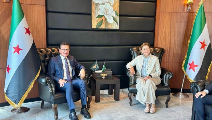 Atay Uslu'dan Şam'da yoğun diplomasi trafiği