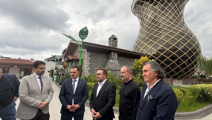 TİMBİR Heyeti Rize Çay Çarşısı’nda