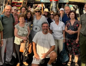 Kayaköy'ün mübadele torunları, tarihi topraklarında duygusal bir yolculuğa çıktı