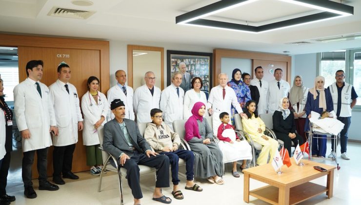 Bir haftada 4 nakil; Faslı çocuklara Türkiye’den umut