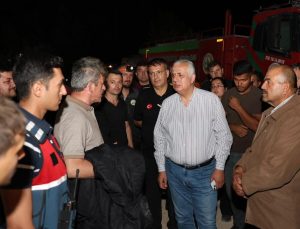 Yığılca'da yangın kontrol altına alındı