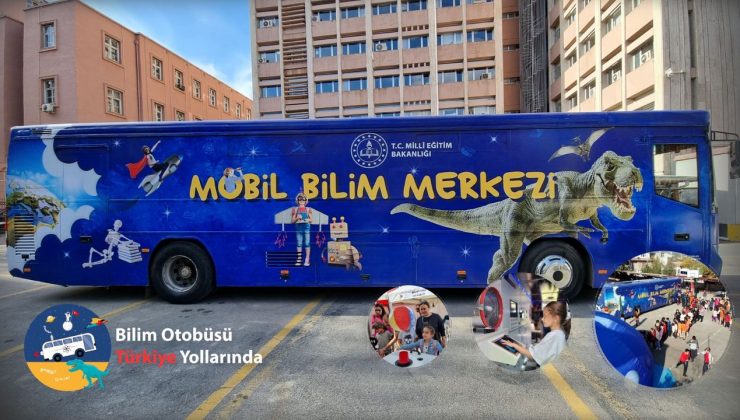 Eğitim teknolojileri bilim otobüsü Milas’a geliyor