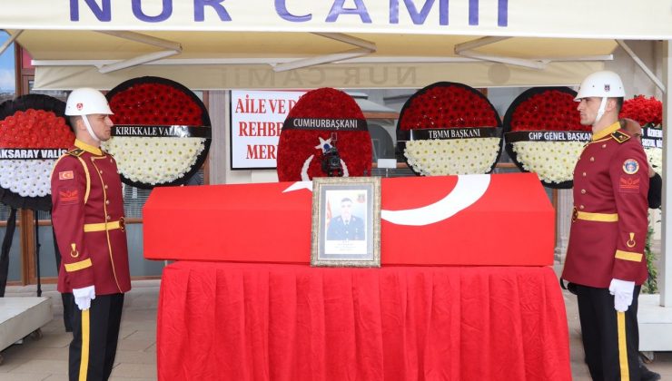 Şehit Uzman Çavuş Arif Özdemir’e son veda