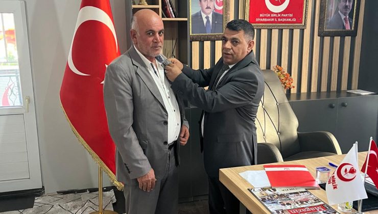 BBP Diyarbakır İl Başkanı Mehmet Çiçek: “Çüngüş İlçe Başkanımız Cebrail Genç’e Hayırlı Olsun, Aramıza Hoş Geldin”