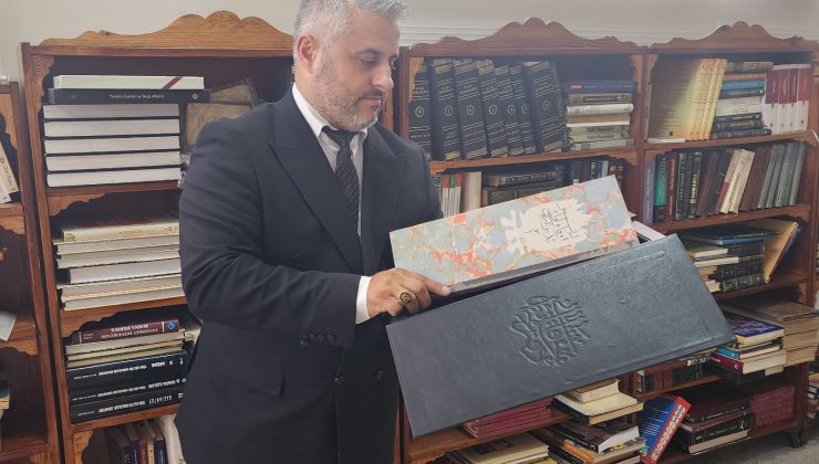 İsmail Karakaş’a Tarihî Emanet: Kudüs’ün Osmanlı Tapusu Hediye Edildi