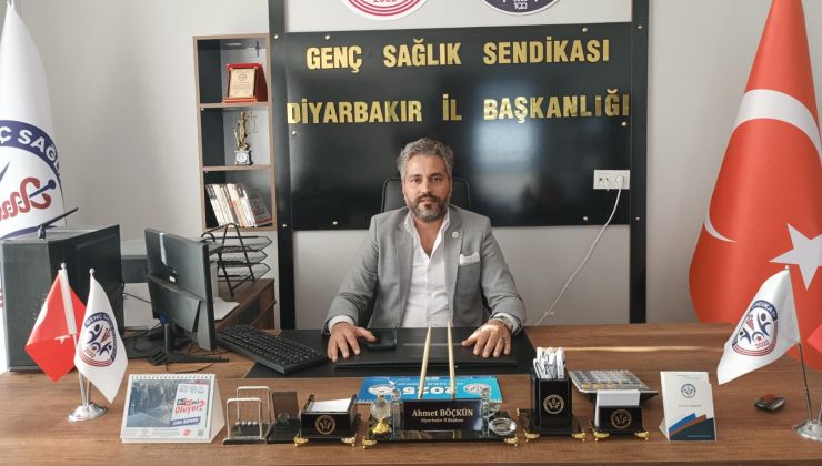 Genç Sağlık Sendikası Diyarbakır İl Başkanı Ahmet Böçkün: “Sağlık Çalışanları Mutsuz, Sistem Tıkanmış”
