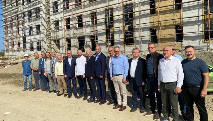 Giresun Üniversitesi Tıp Fakültesi Mofroloji binası bitmek üzere