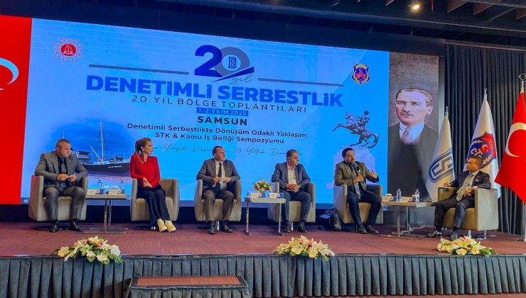 Denetimli Serbestlikte Dönüşüm Odaklı Yaklaşım Sempozyumu Samsun'da başladı