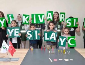 Yeşilay Kars Şubesi’nden çocuklara yönelik “Koku Atölyesi” etkinliği