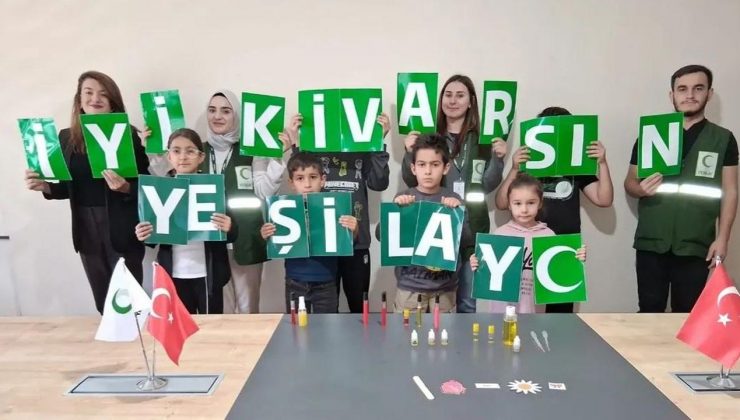 Yeşilay Kars Şubesi’nden çocuklara yönelik “Koku Atölyesi” etkinliği