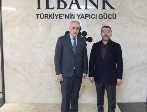 AK Parti Milletvekili Çalkın’dan İller Bankası Genel Müdür Vekili Karahan’a ziyaret