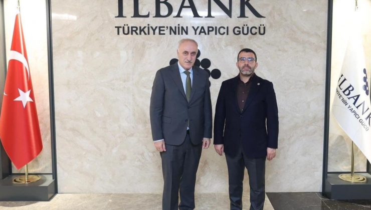 AK Parti Milletvekili Çalkın’dan İller Bankası Genel Müdür Vekili Karahan’a ziyaret