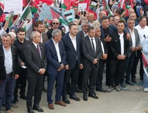 Akçakoca'dan “Gazze için" tek ses çıktı