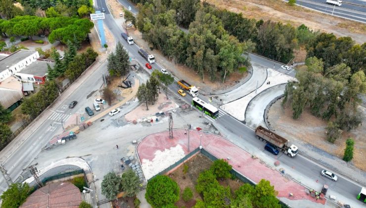 GTÜ Kavşağı yeni haliyle trafiği rahatlatacak