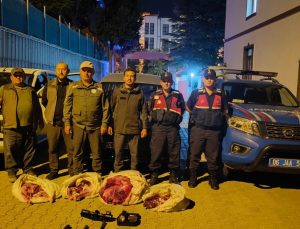 Kaçak Geyik avcılarına 580 Bin TL para cezası