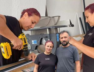 Eşi eleman bulamadı, 2 yılda usta oldu!