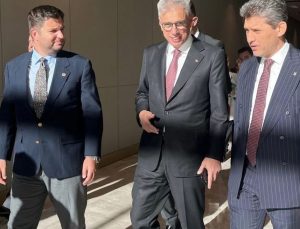 AK Parti İl Başkanı Çetin’den Sağlık Bakanı Memişoğlu’na ziyaret