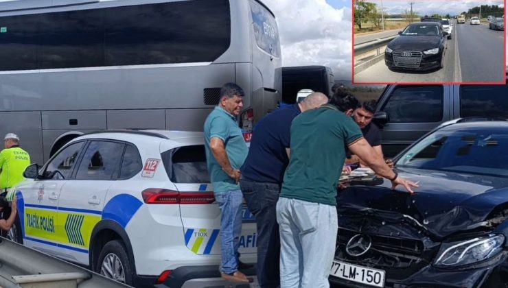 Antalya'da kazayı seyrederken kaza yaptılar