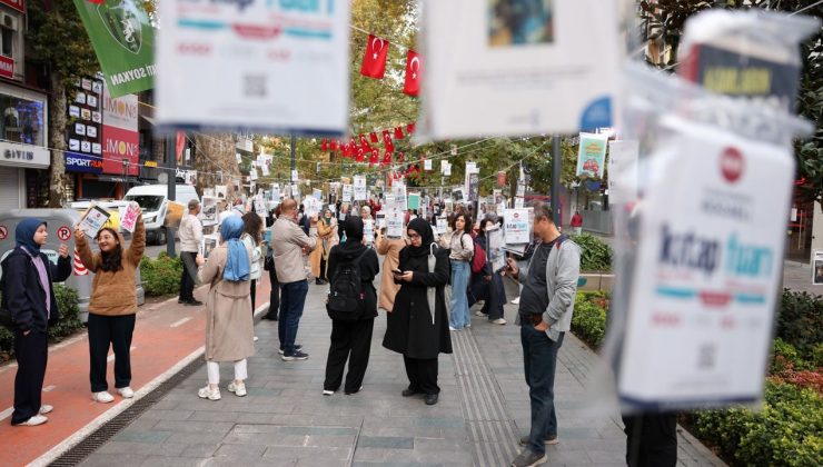 Kocaeli’de gelenek bozulmadı, kitaplar yine ilk ağaçlarda açtı!