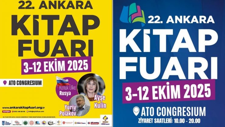 Rusya, 22. Ankara Kitap Fuarı’nın onur konuğu
