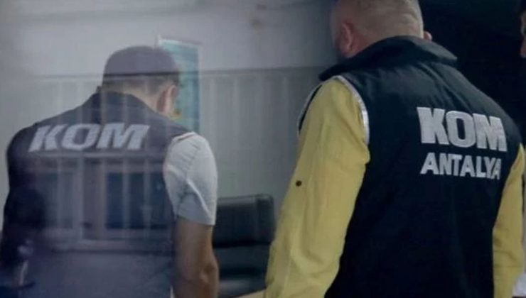 Antalya'da hafriyat operasyonu: 20 gözaltı