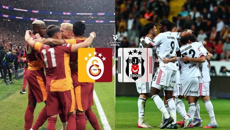 Süper Lig’de derbi ateşi: Galatasaray, Beşiktaş’ı ağırlıyor