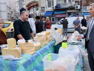 Vali Ergün’den halk pazarına ziyaret: Esnafın taleplerini dinledi